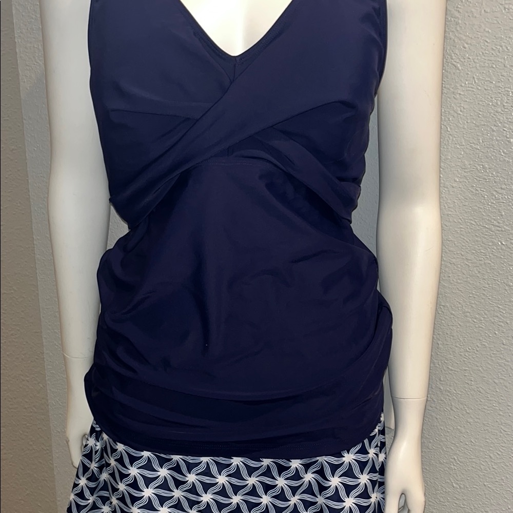 Tankini Swimsuit size XL beautiful day at the beach - Picture 6 of 13